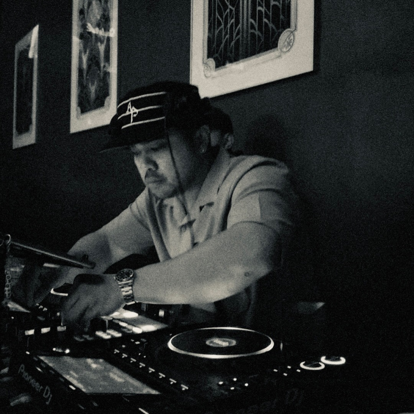 Jordan making music